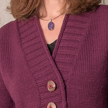 Cambridge Top-Down Cardigan #104