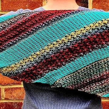 Woven and Lace Shawl