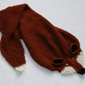 Fox in Love Scarf Cowl
