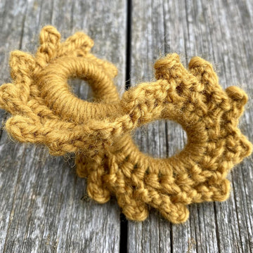 Sunflower Scrunchie