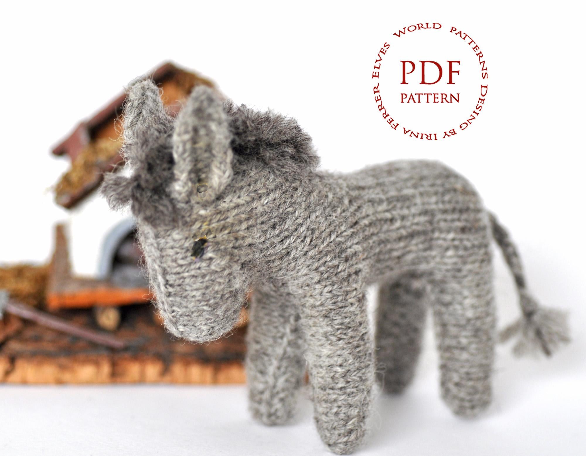 Little gray donkey