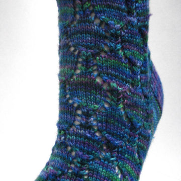 Blue hawaii socks