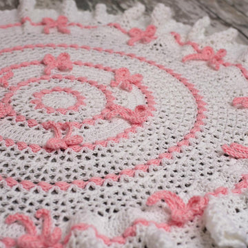 Rings of Ribbon Spring Afghan