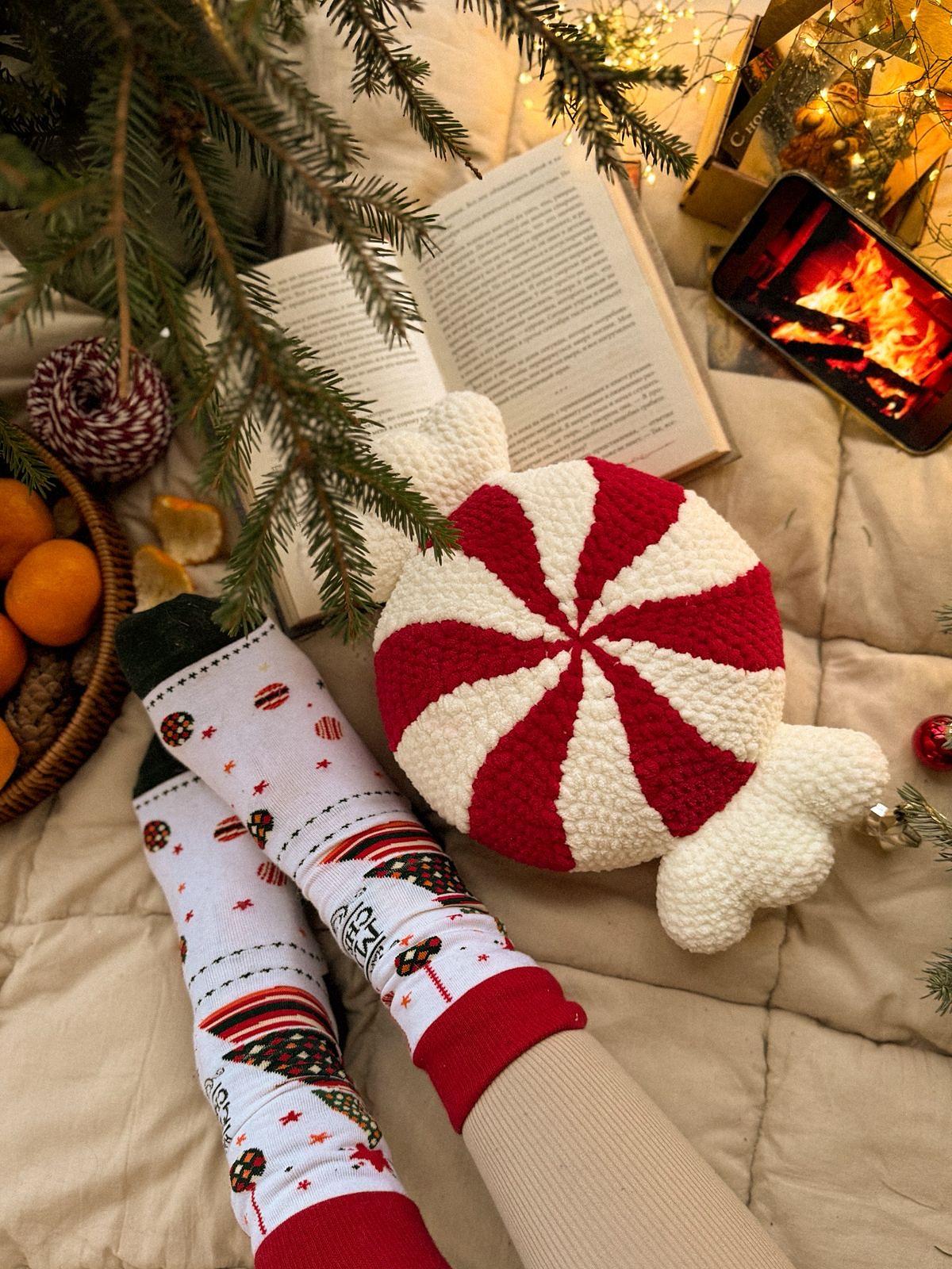 Wrapped Candy pillow