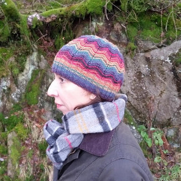 Sock Wool Lace or Stocking Stitch Hat