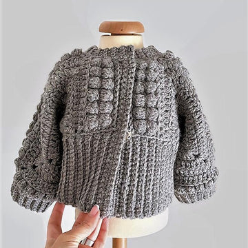 AMBER Sweater Jacket and Pullover Version Kids