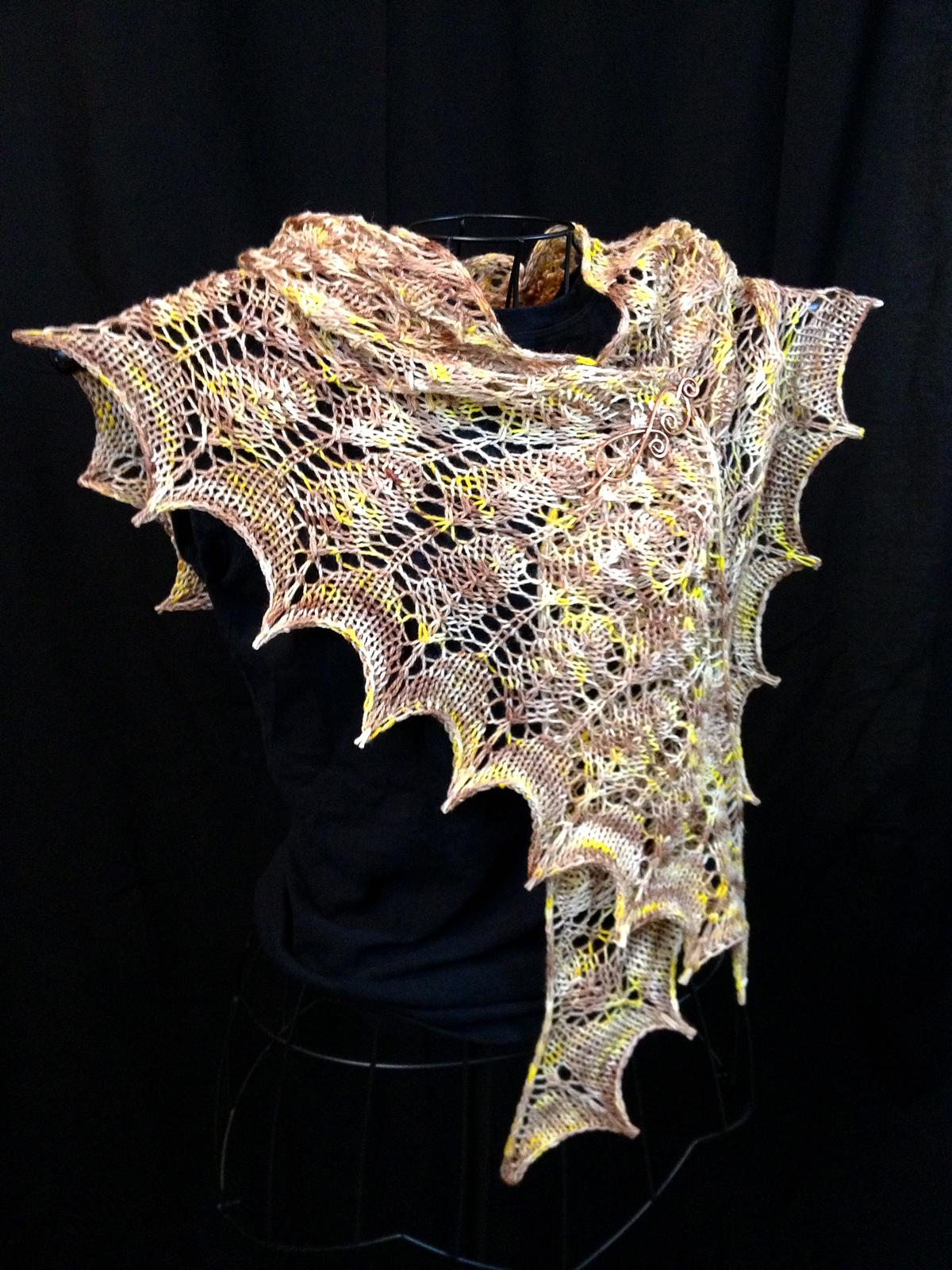 Tea Leaves Shawl