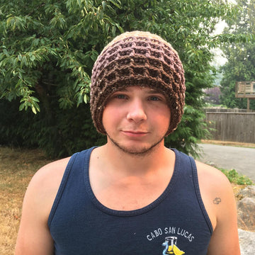 Ombre Waffle Beanie