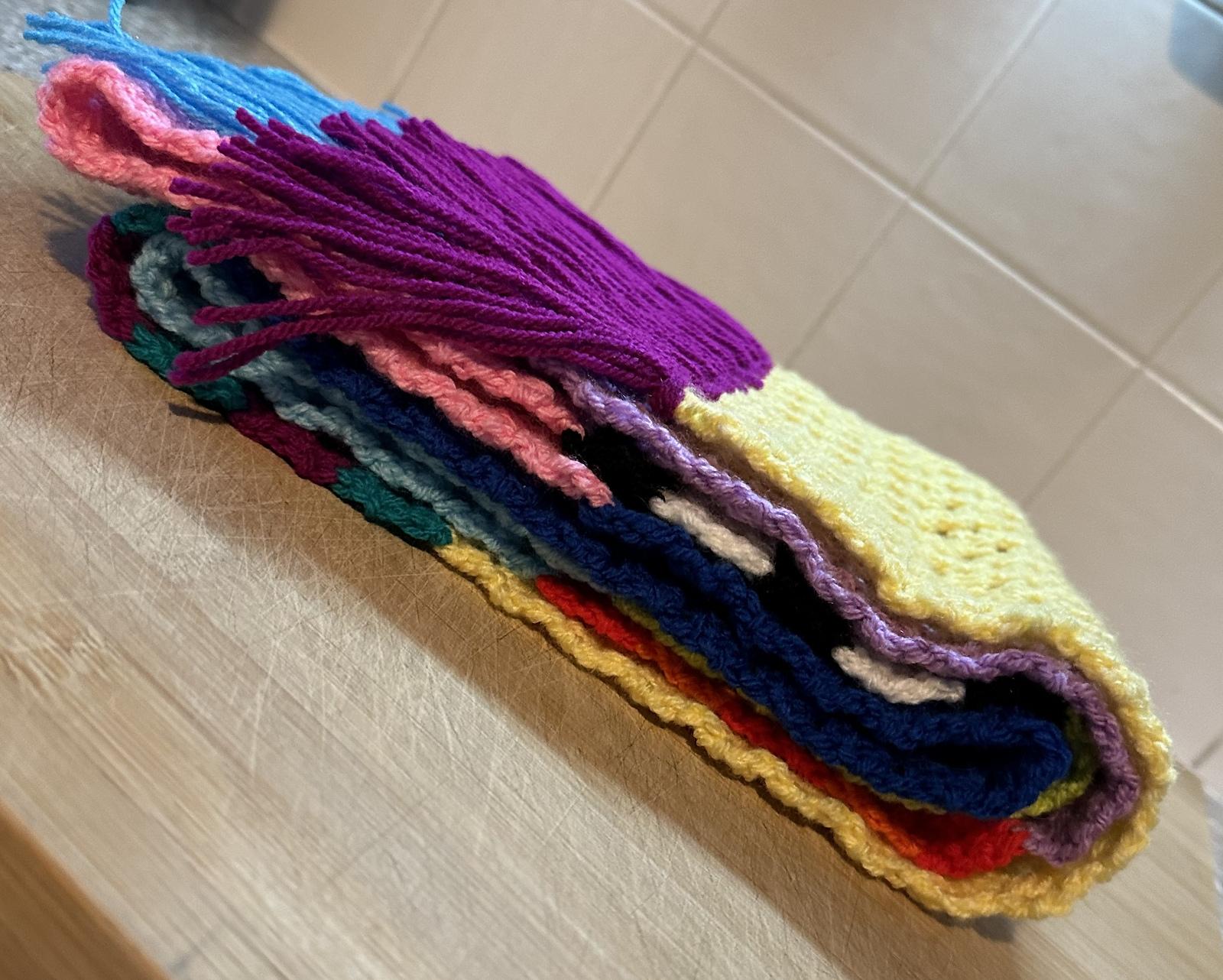 Funky Scarf Crochet Pattern