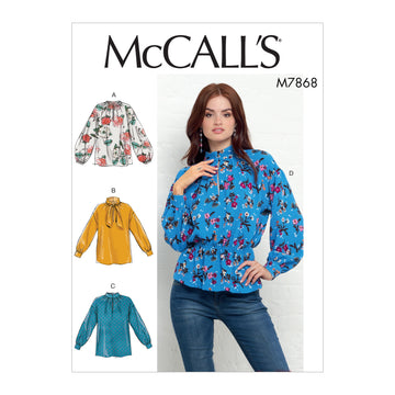 McCall's Misses' Tops M7868 - Sewing Pattern