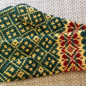 "Sunburst" Mittens