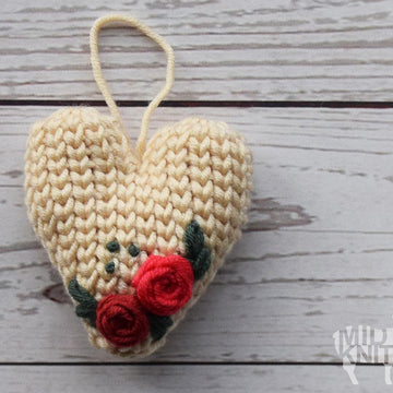 Embroider My Heart Ornament (2018006)