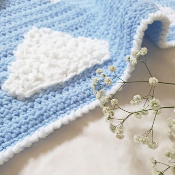 Fluffy Cloud Baby Blanket