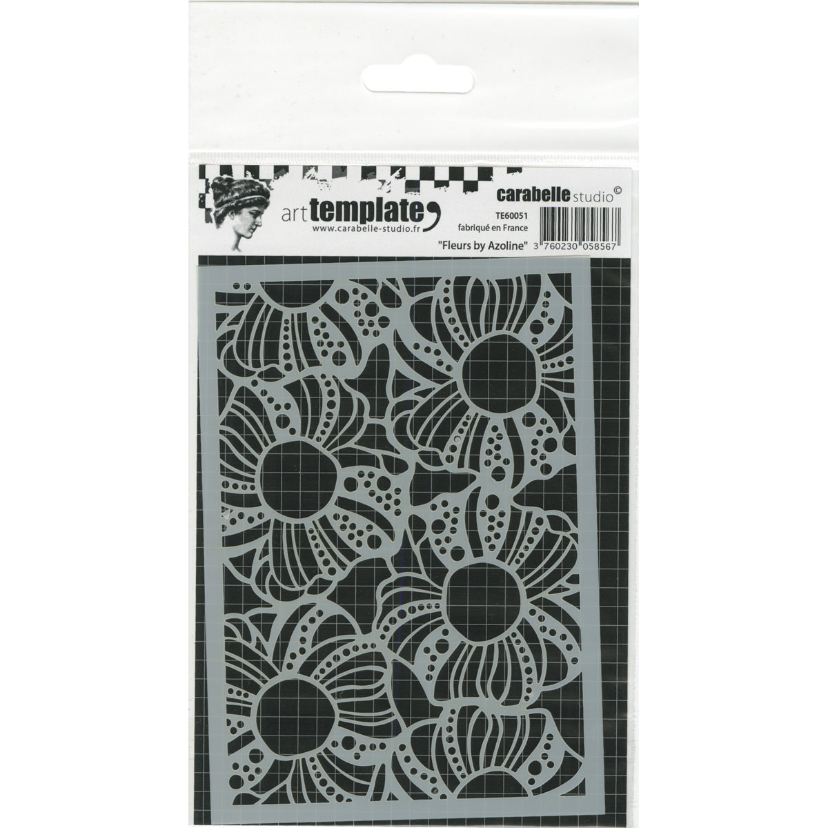 Carabelle Studio Template A6 - Flowers