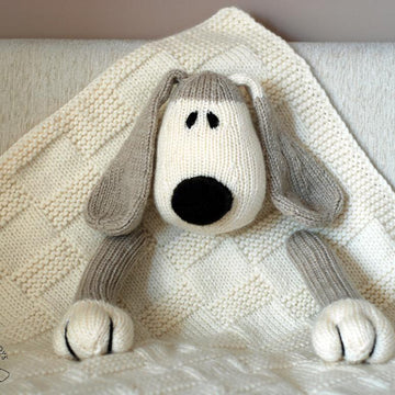 Dog Toy Baby Blanket