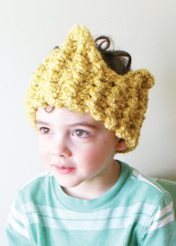 Chunky Crown Ear Warmer / Headband (hat015)