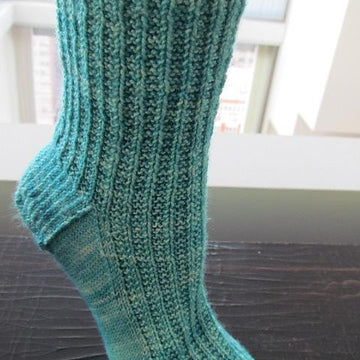 Half Rib Sock Pattern