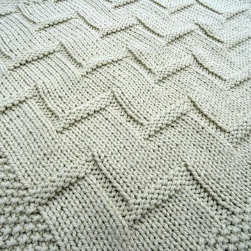 Stepping Up baby blanket