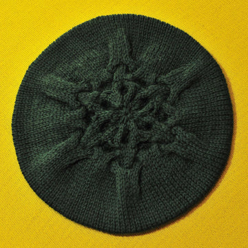 October Snow Beret