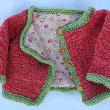 Rhubarb & Custard Cardigan