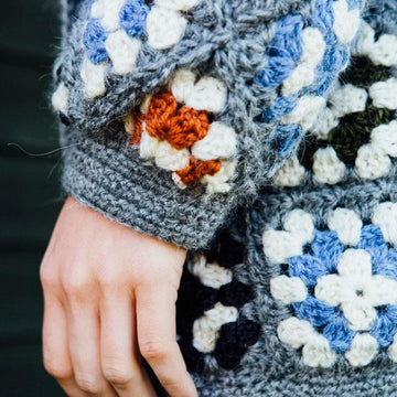 Cosy up Granny Square Cardigan