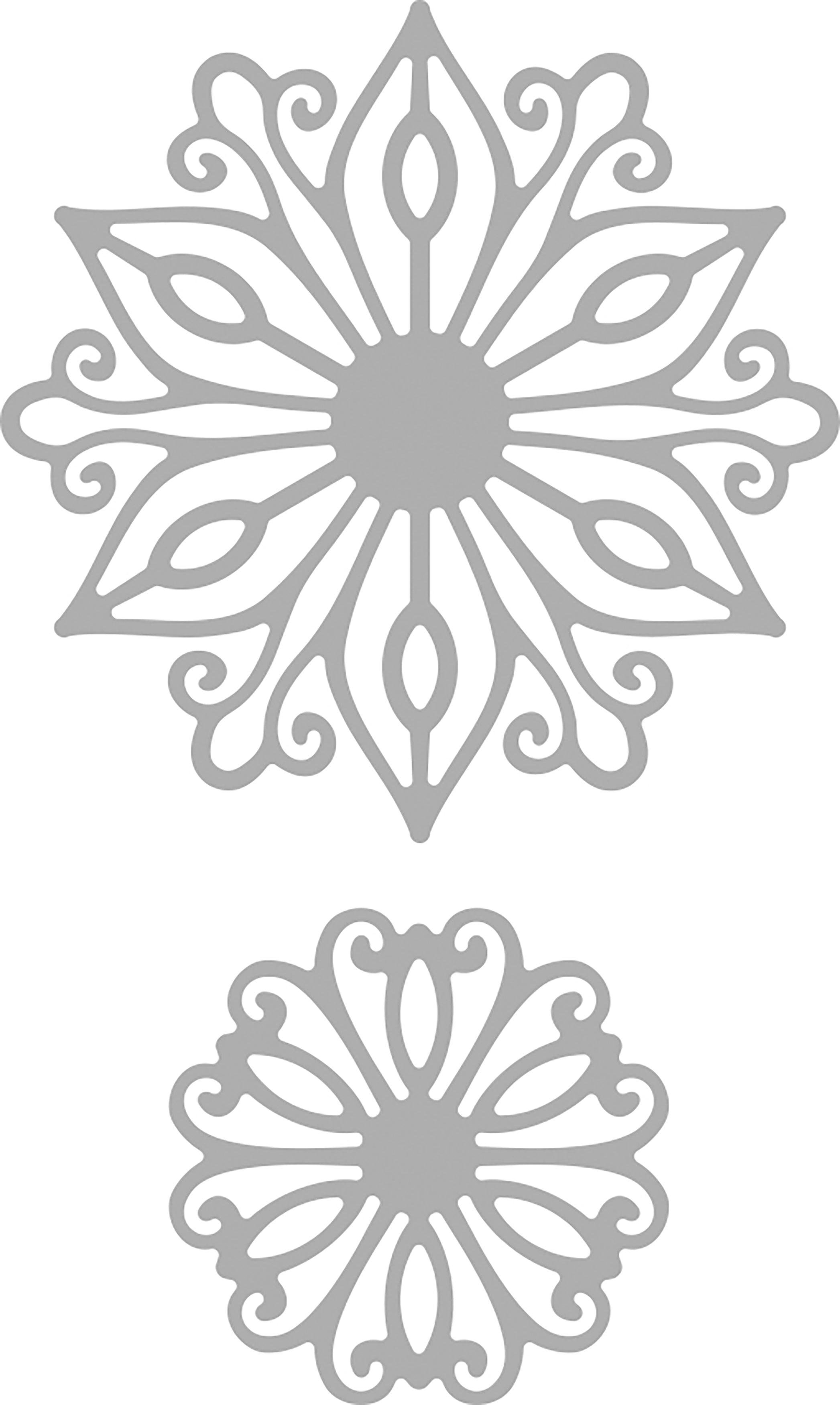 Paper Rose Dies - Lacy Ornaments 3