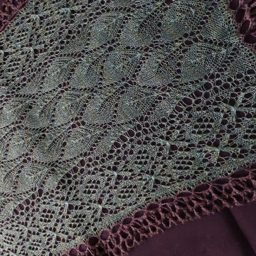 Sea Glass and Sand Shawl