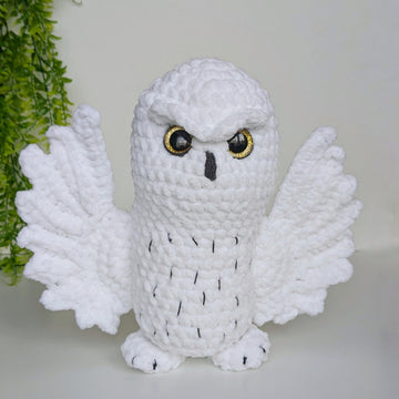 Crochet Owl Pattern, amigurumi bird pattern, crochet plushie