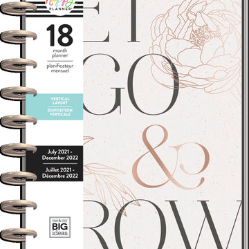 The Happy Planner Sophisticated Florals Classic 18 Month Planner