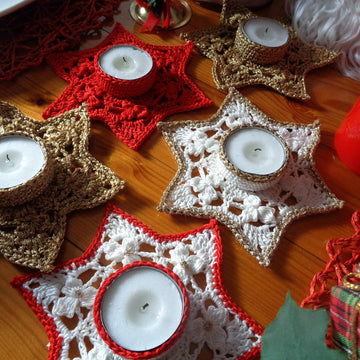 Christmas Star Candle Holder