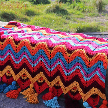 Retro Dazzler Blanket