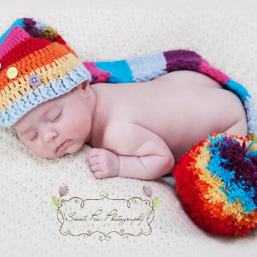 Long Tailed Stocking Pixie Hat