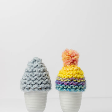 Quick Knit Egg Cosies