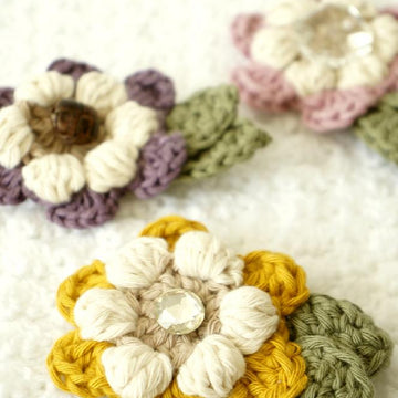 Mother's Day Flower Brooch