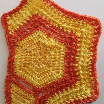 Bees In My Honey Shawlette