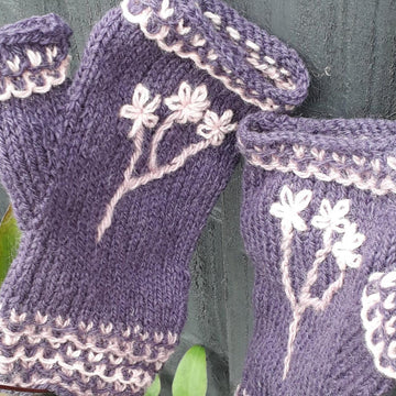 Blossom Fingerless Gloves