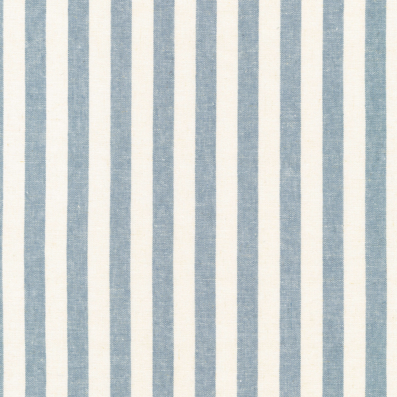 Robert Kaufman Essex Classic Wovens - Thick Stripe Chambray