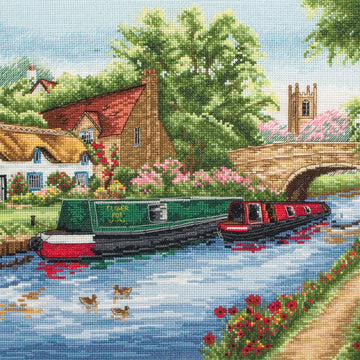 Anchor Waterways Cross Stitch Kit - 31cm x 25cm