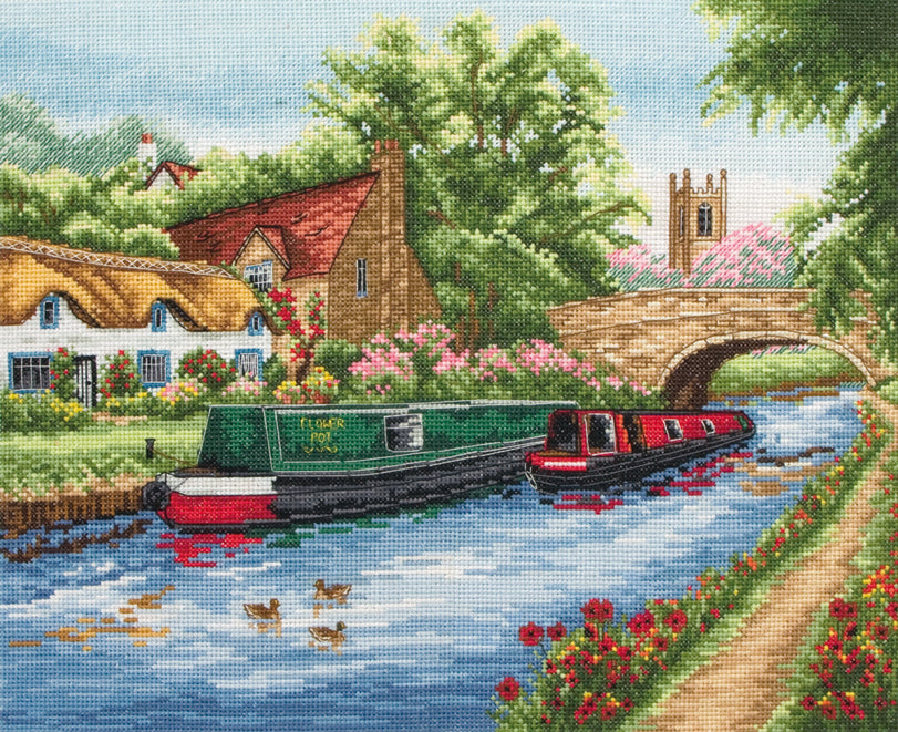 Anchor Waterways Cross Stitch Kit - 31cm x 25cm