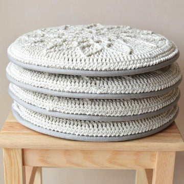 Minimalist Cabled Mandala