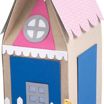 Sizzix Thinlits Dies By Lori Whitlock 11/Pkg - House Favor Box