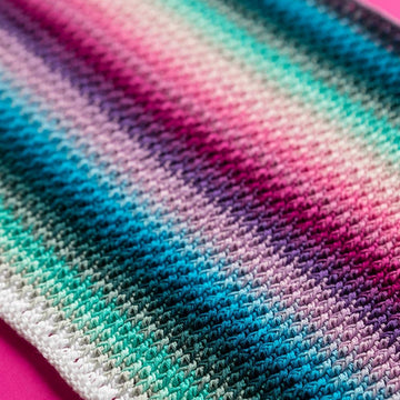 Alpine Stitch Baby Blanket