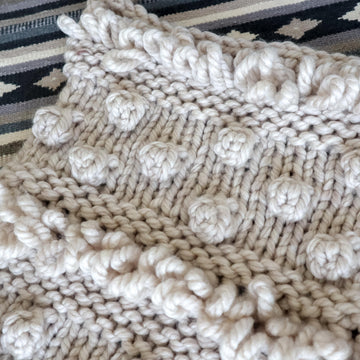 Bohemian Bobbles Pillow