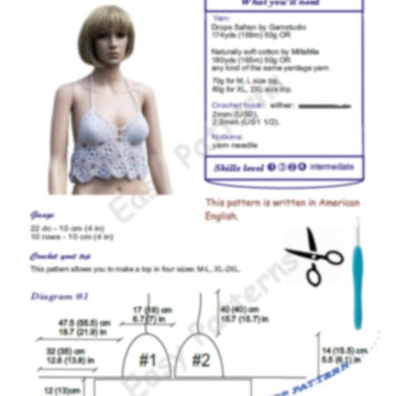 Plus size halter top