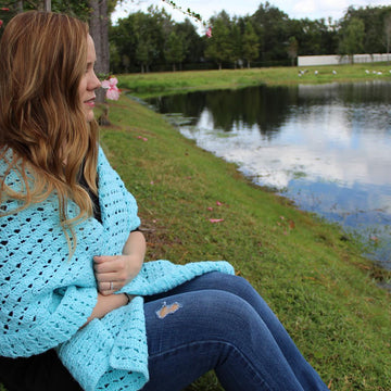 Mighty Waves Shawl