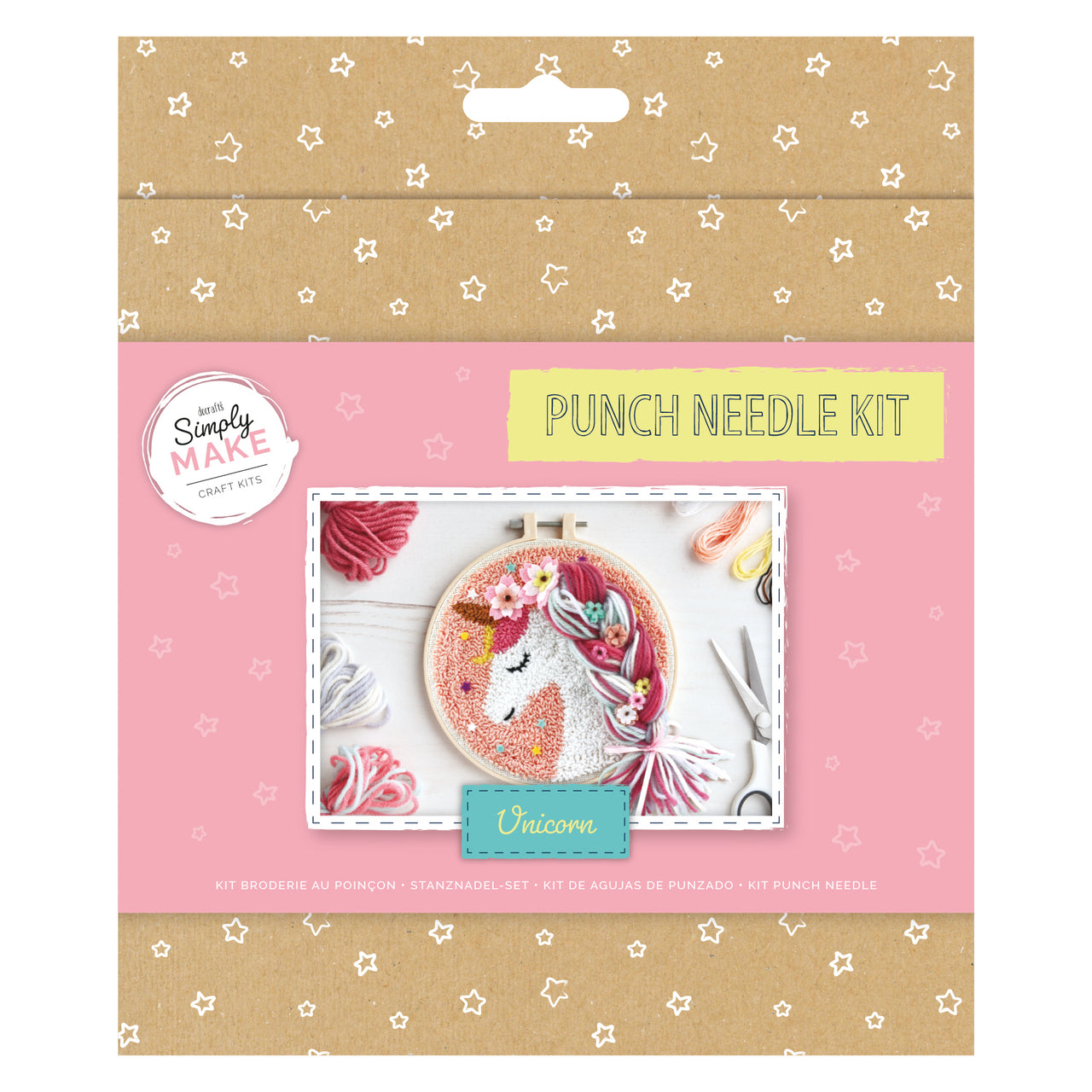 Simply Make Punch Needle Unicorn Punch Needle Kit