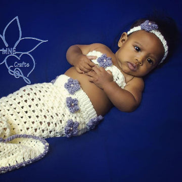 Bermuda Pearl Mermaid Tail Photography Prop