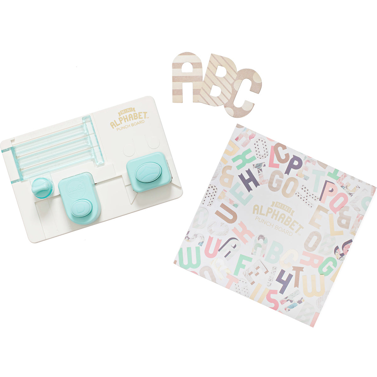 We R Memory Keepers We R Mini Alphabet Punch Board - 445877
