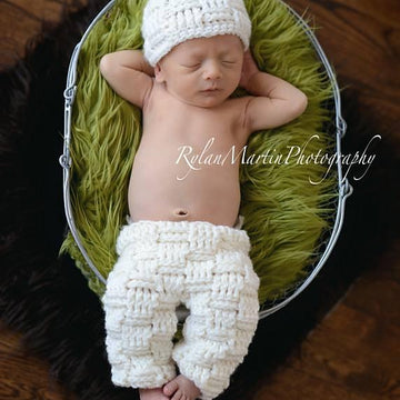 Basket Weave Baby Pants or Shorties