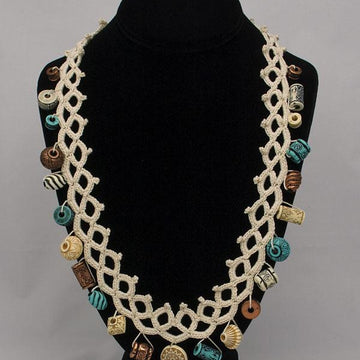 "Faux" Tatted Necklace